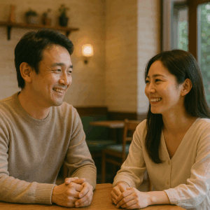 会話が盛り上がる男女