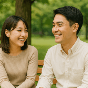 デートをする二人